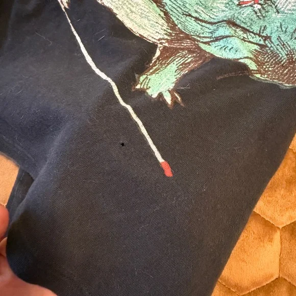 L.A.M.B by Gwen Stefani Black ‘3 Blind 🐁 Mice’ Tank Top Large - Picture 4 of 4